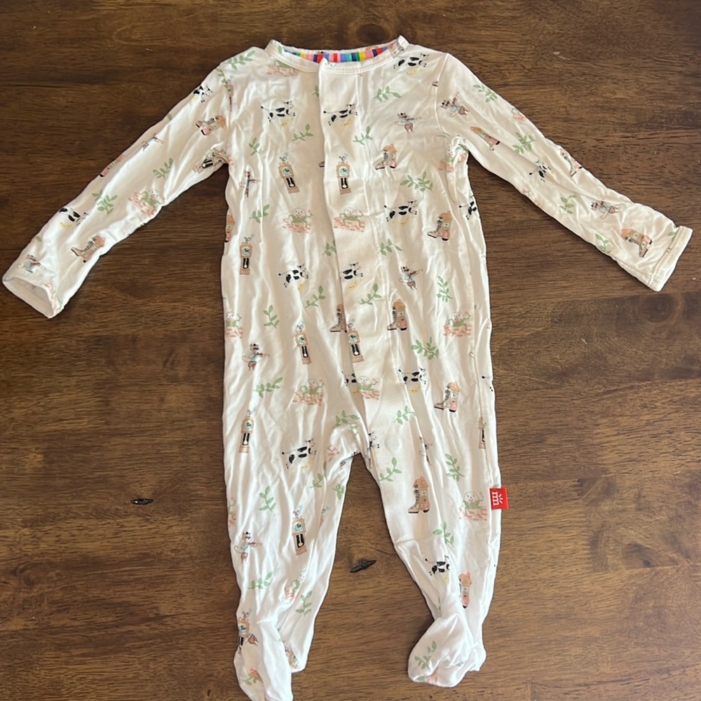 Magnetic Me bamboo footed pajama
